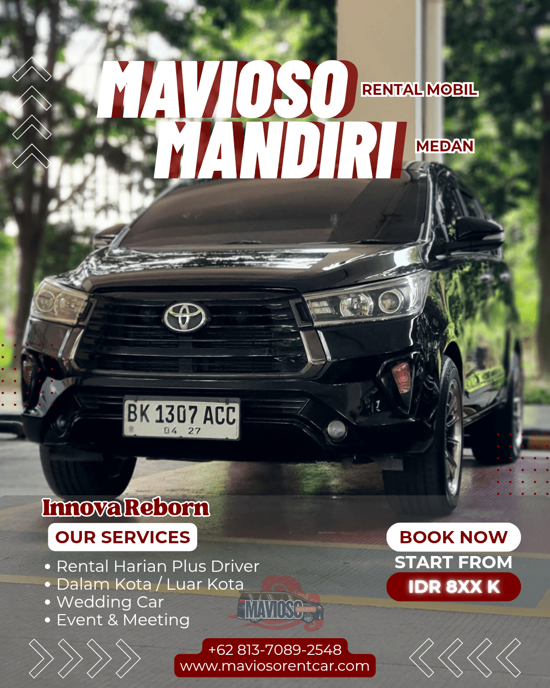 Sewa Mobil Mewah di Medan? Inilah Mengapa Mavioso Rent Car Jadi Pilihan Utama Tamu VVIP
