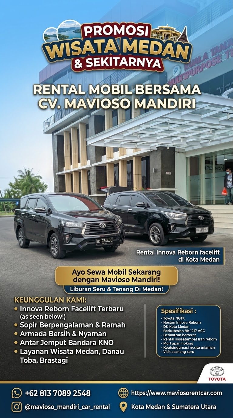 Sewa Mobil Medan untuk PT Pelindo & Layanan Korporat BUMN Solusi Transportasi Terpercaya Bersama Mavioso Mandiri